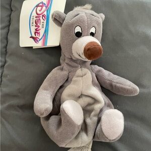 Jungle Book Baloo mini bean bag plush toy